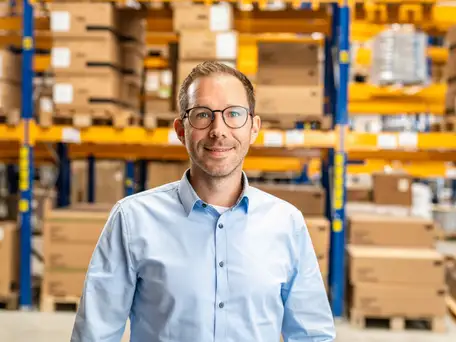 Foto von André Schütten, Innendienstleitung bei Moelle