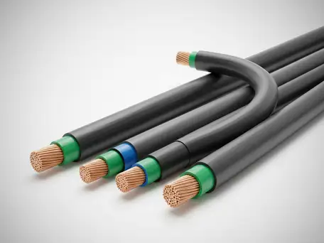 Energie und Starkstromkabel